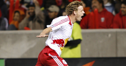 O holandês Dave van den Bergh foi o autor do gol histórico que levou o Red Bull New York à sua primeira final da MLS Cup